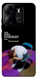 Чохол Shinji sitting in the dark для Tecno Spark Go 2023