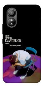 Чехол Shinji sitting in the dark для ZTE Blade L220