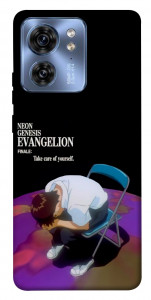 Чехол Shinji sitting in the dark для Motorola Edge 40