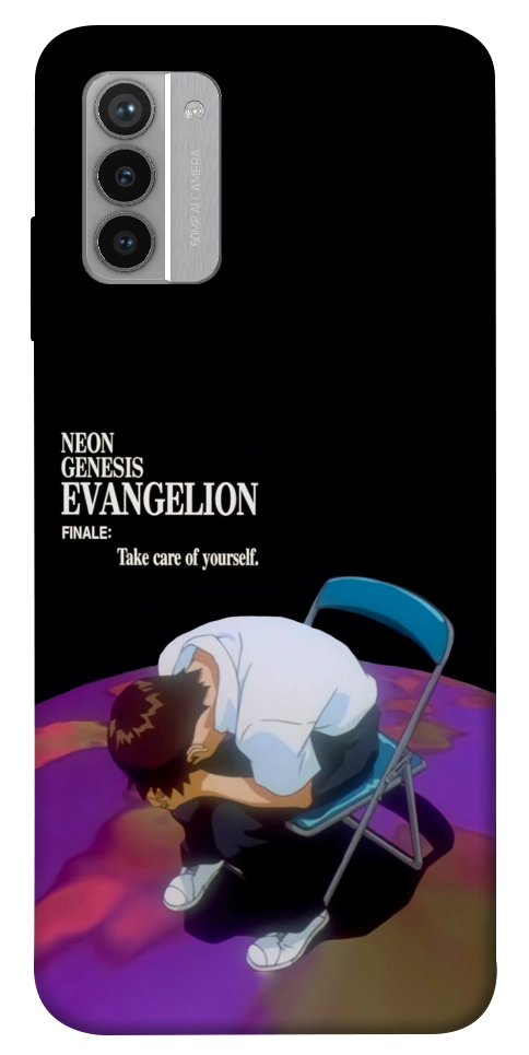 Чехол Shinji sitting in the dark для Nokia G42