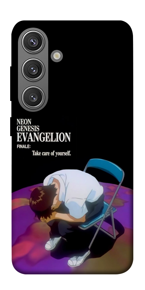 Чехол Shinji sitting in the dark для Galaxy S24