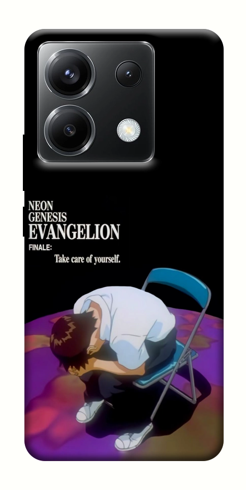 Чехол Shinji sitting in the dark для Xiaomi Poco X6