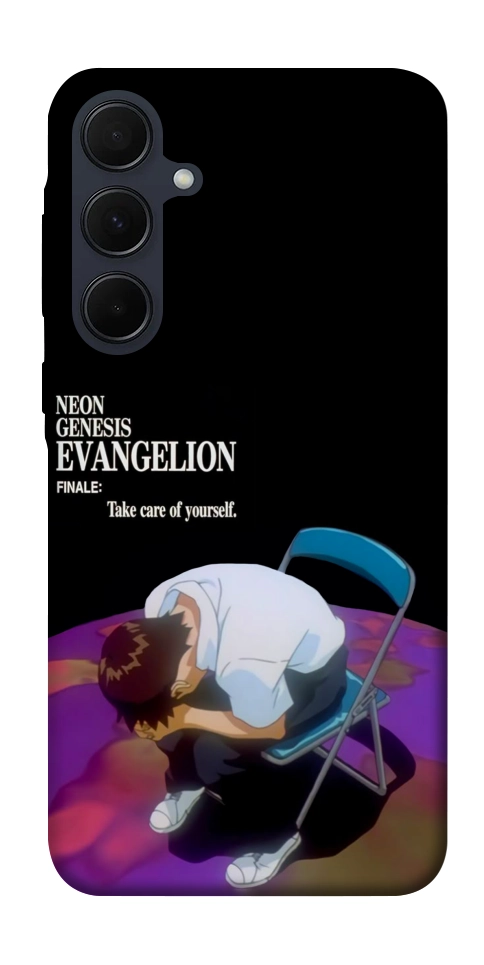 Чехол Shinji sitting in the dark для Galaxy A55