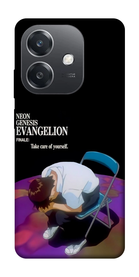 Чехол Shinji sitting in the dark для Oppo А3х 4G