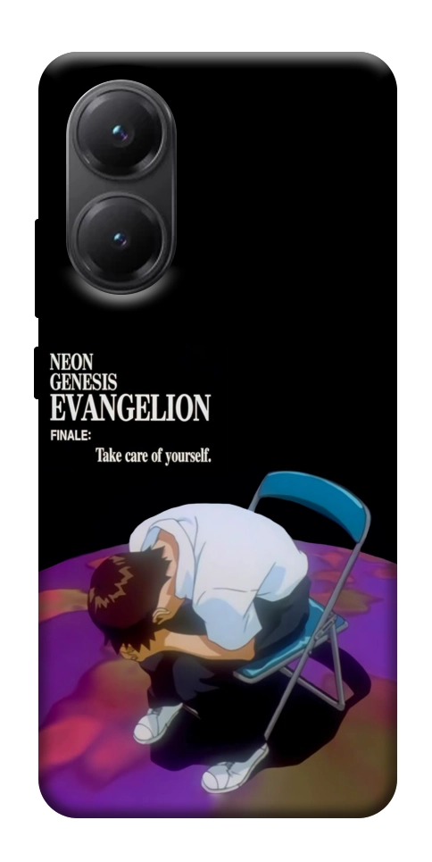Чехол Shinji sitting in the dark для Xiaomi Poco X7 Pro