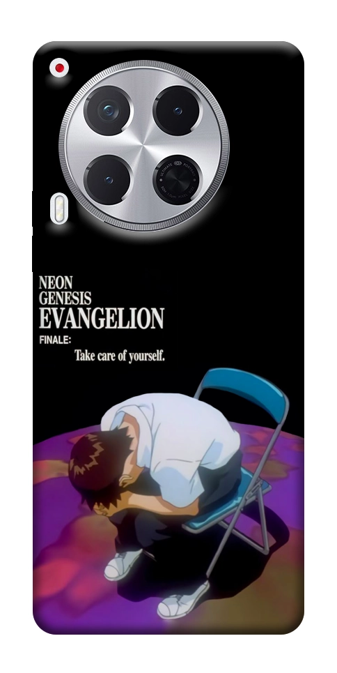 Чехол Shinji sitting in the dark для TECNO Camon 30 (CL6)