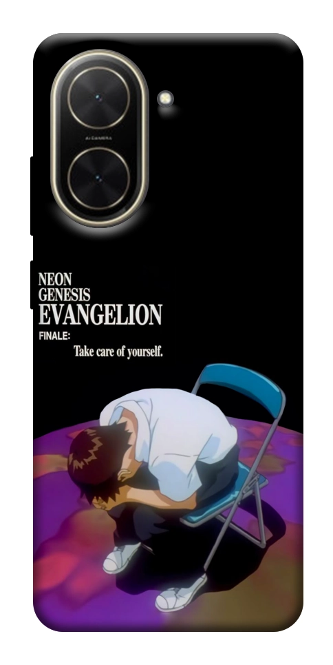 Чехол Shinji sitting in the dark для Xiaomi Poco C71