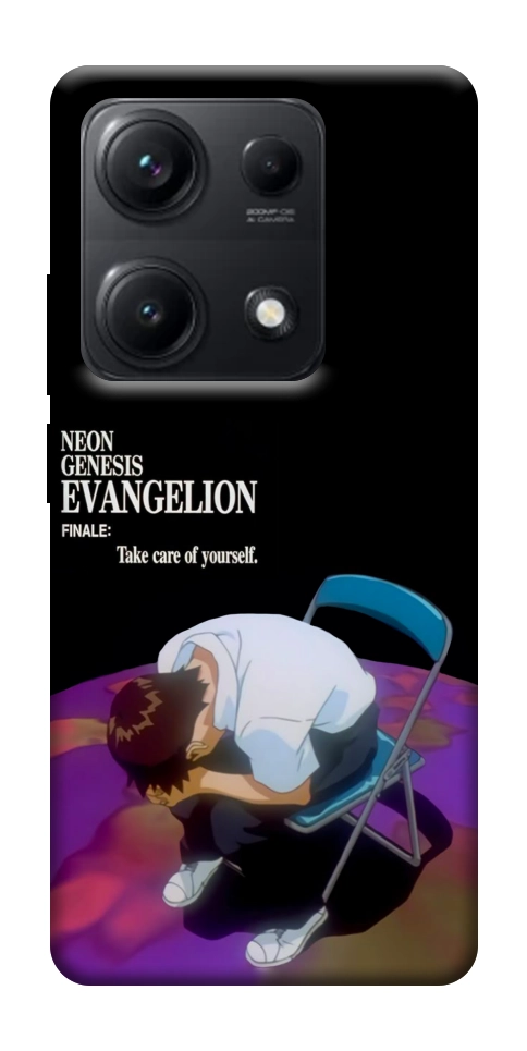 Чехол Shinji sitting in the dark для Xiaomi Redmi Note 14S
