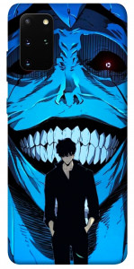 Чохол Solo leveling blue vibe для Galaxy S20 Plus (2020)