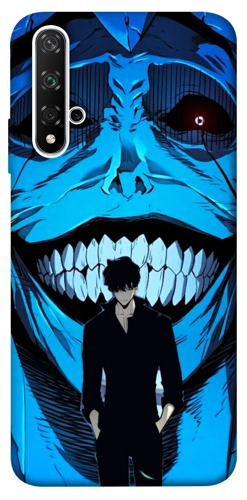Чехол Solo leveling blue vibe для Huawei Honor 20