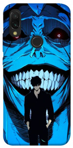 Чехол Solo leveling blue vibe для Xiaomi Redmi Y3