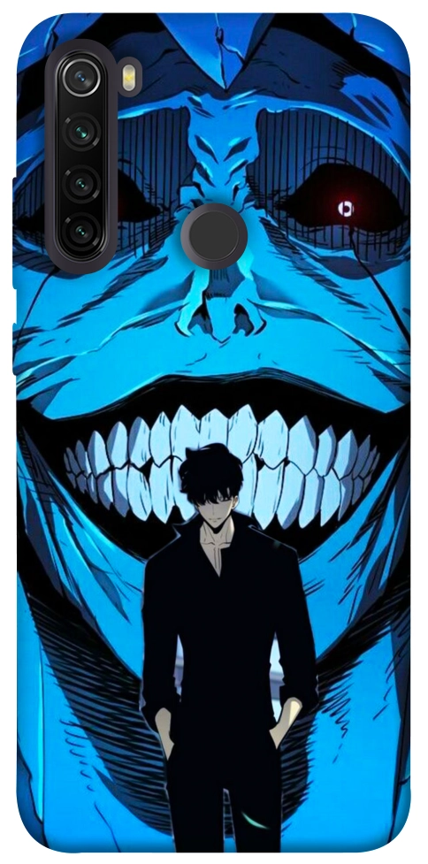 Чохол Solo leveling blue vibe для Xiaomi Redmi Note 8T
