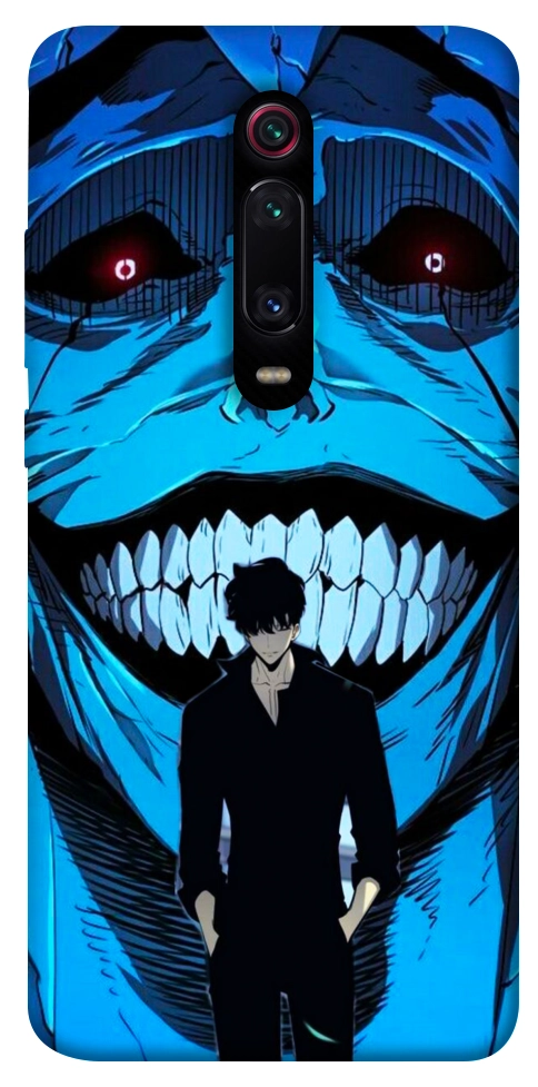 Чохол Solo leveling blue vibe для Xiaomi Redmi K20 Pro