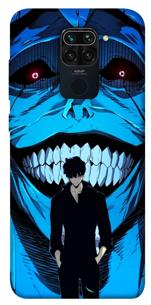Чехол Solo leveling blue vibe для Xiaomi Redmi 10X