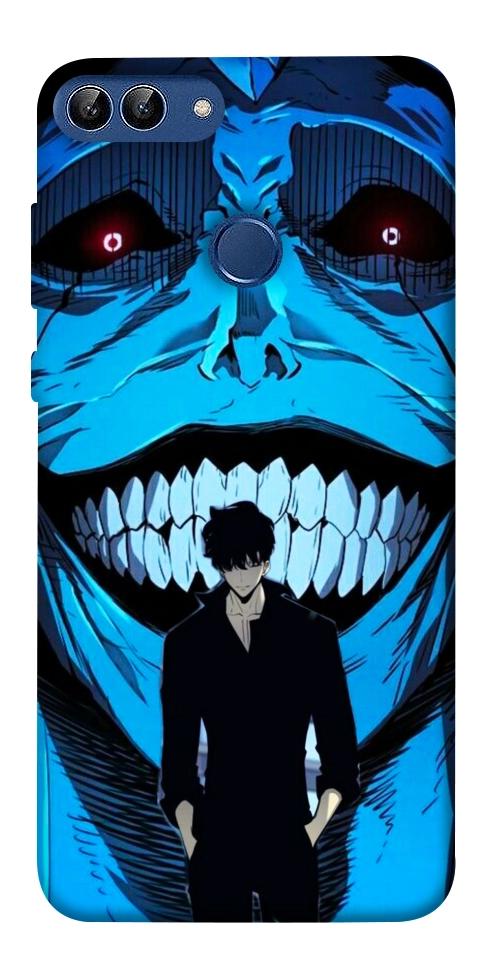 Чехол Solo leveling blue vibe для Huawei P Smart