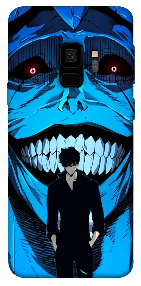 Чохол Solo leveling blue vibe для Galaxy S9