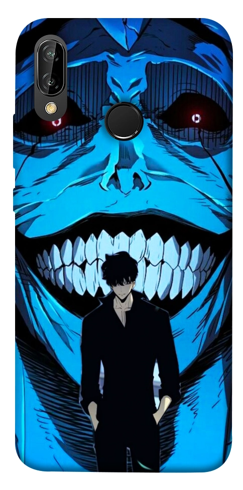 Чохол Solo leveling blue vibe для Huawei P20 Lite