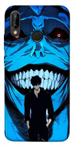 Чехол Solo leveling blue vibe для Huawei P20 Lite