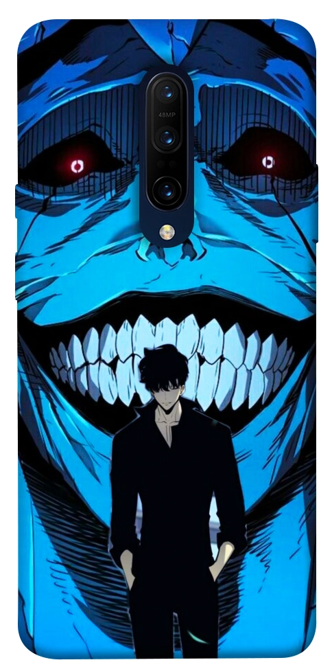 Чехол Solo leveling blue vibe для OnePlus 7 Pro