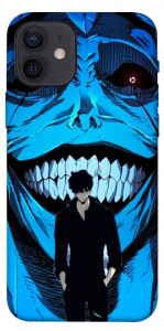Чехол Solo leveling blue vibe для iPhone 12