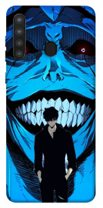 Чохол Solo leveling blue vibe для Galaxy A21