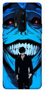 Чехол Solo leveling blue vibe для OnePlus 8 Pro