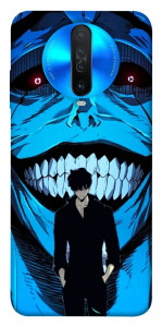 Чехол Solo leveling blue vibe для Xiaomi Redmi K30