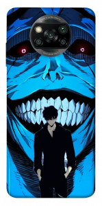 Чохол Solo leveling blue vibe для Xiaomi Poco X3 NFC