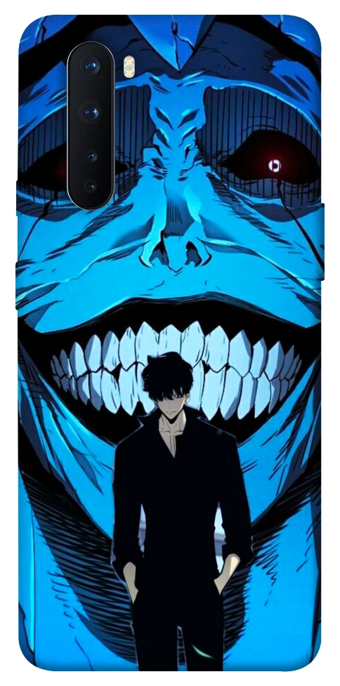 Чехол Solo leveling blue vibe для OnePlus Nord