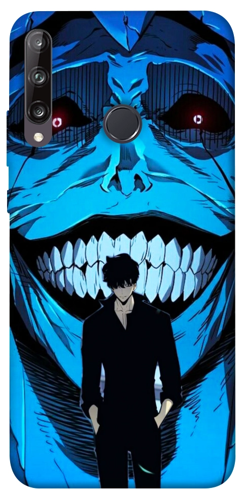 Чохол Solo leveling blue vibe для Huawei P40 Lite E
