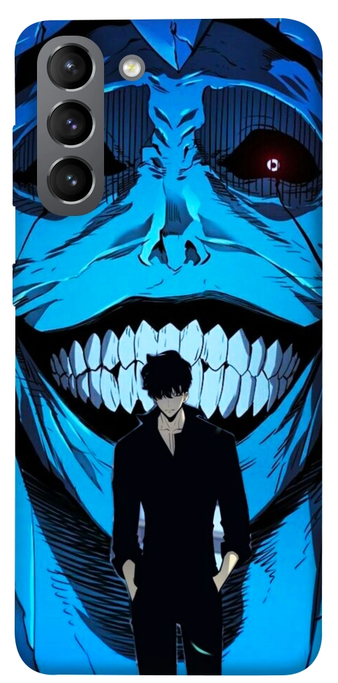 Чехол Solo leveling blue vibe для Galaxy S21