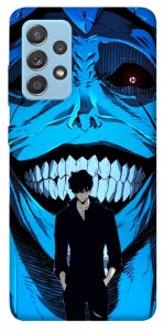 Чохол Solo leveling blue vibe для Samsung Galaxy A52 4G