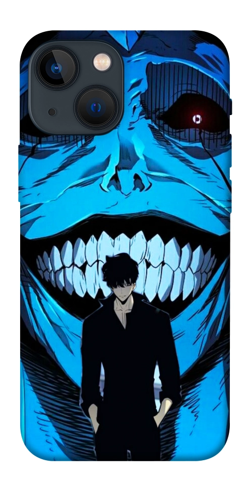 Чохол Solo leveling blue vibe для iPhone 13 mini