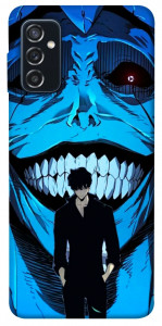 Чехол Solo leveling blue vibe для Galaxy M52