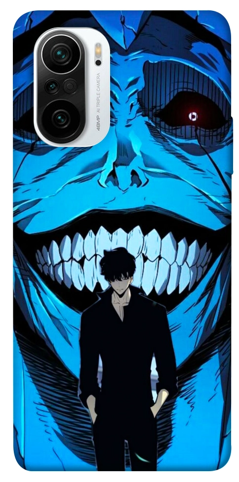 Чохол Solo leveling blue vibe для Xiaomi Poco F3