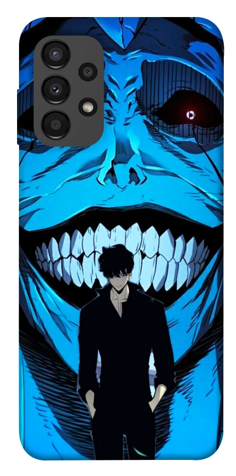 Чохол Solo leveling blue vibe для Galaxy A13 4G