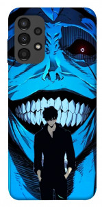 Чехол Solo leveling blue vibe для Galaxy A13 4G