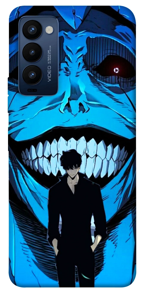 Чохол Solo leveling blue vibe для TECNO Camon 18
