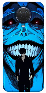 Чехол Solo leveling blue vibe для Nokia G10
