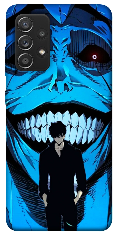 Чохол Solo leveling blue vibe для Galaxy A52s