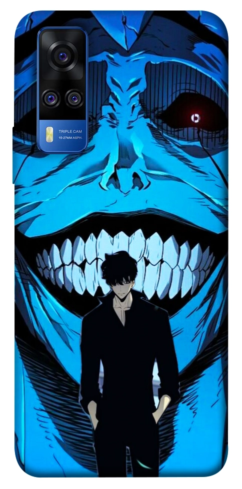 Чохол Solo leveling blue vibe для Vivo Y51a