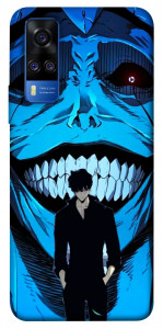Чехол Solo leveling blue vibe для Vivo Y51a