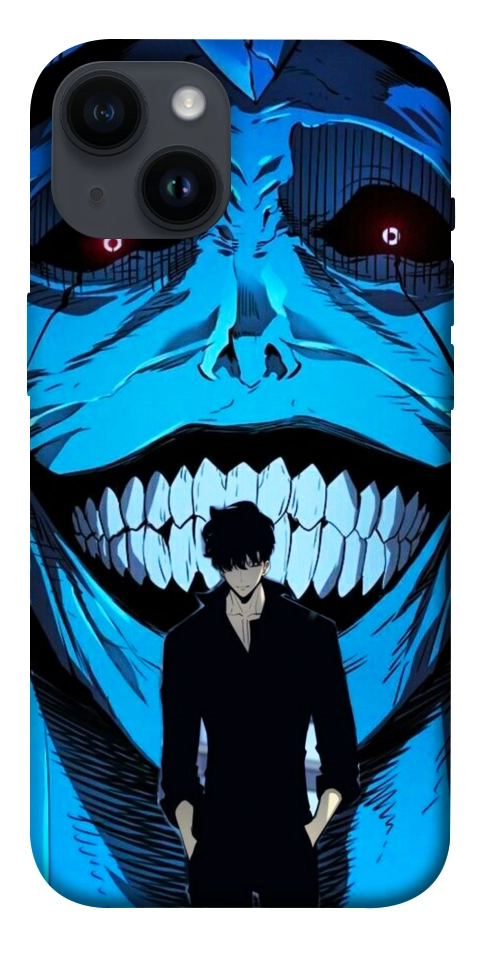 Чохол Solo leveling blue vibe для iPhone 14