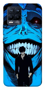 Чехол Solo leveling blue vibe для Realme 8
