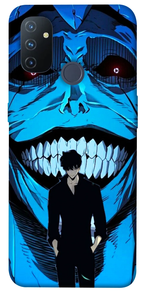 Чехол Solo leveling blue vibe для OnePlus Nord N100