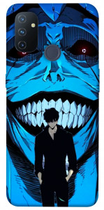 Чехол Solo leveling blue vibe для OnePlus Nord N100
