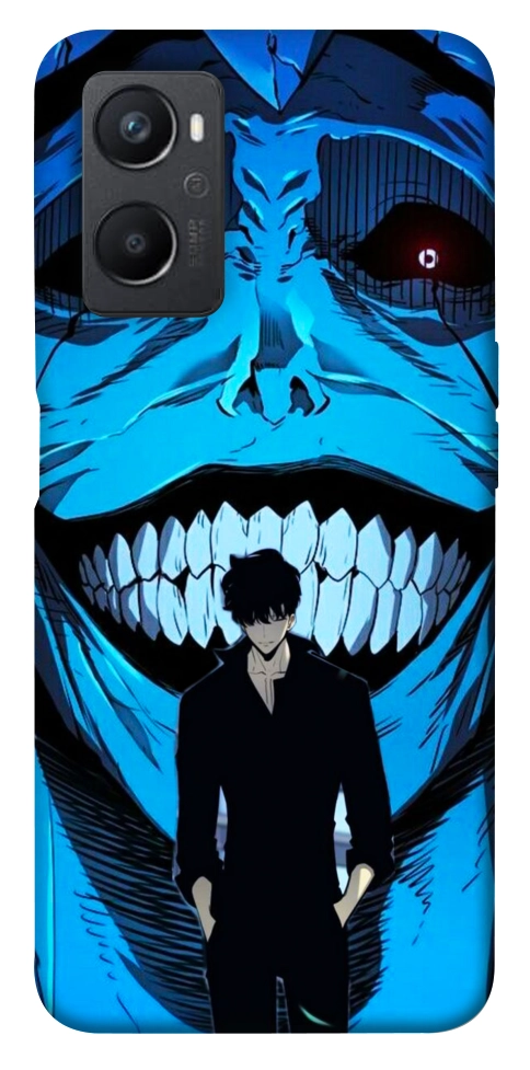 Чехол Solo leveling blue vibe для Oppo A96