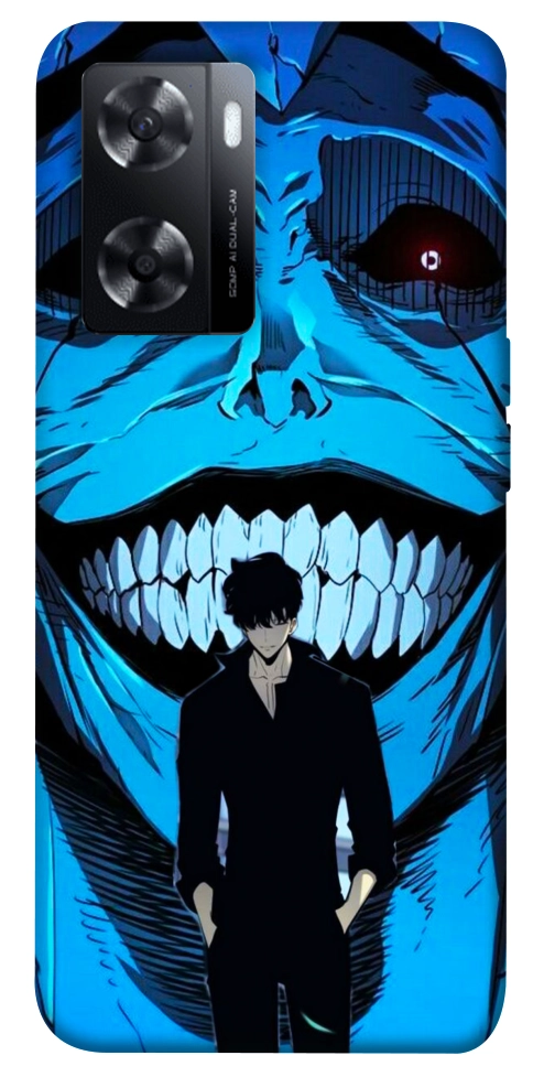 Чохол Solo leveling blue vibe для Oppo A57s