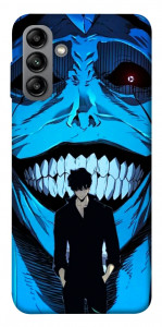 Чехол Solo leveling blue vibe для Galaxy A04s