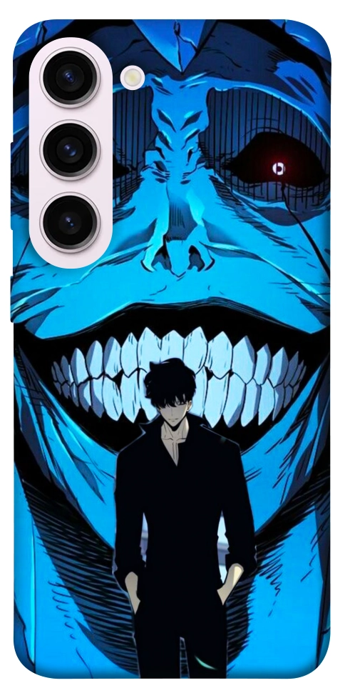 Чехол Solo leveling blue vibe для Galaxy S23+